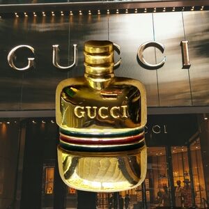 Rare Vintage GUCCI Perfume Vanity Bottle